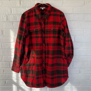 LL Bean Signature Ladies Chamois Cloth shirt/shacket